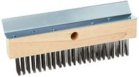Genware NEV-OB-WB Pizzaovenborstel met schraper zonder handvat