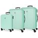 Roll Road Camboya Cabin Trolley, Turkoois, Set van 3 koffers