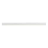 Donau Universele klemrails, 10 stuks, klemrail DIN A4, 4 mm, voor ca. 40 vellen, klemlijst voor zichtwerende strepen, bevestigingsclips, pvc, transparant