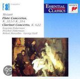 Flötenkon./Klar.Kon Sony Essential Classics Mozart: Flute Concertos, Clarinet Concerto / Zukerman, et al CD