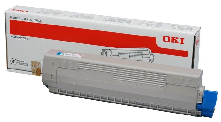Oki 44844507 cyaan tonercartridge