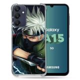 Cokitec Samsung Galaxy A15 4G / 5G hoes - Versterkt - Manga Naruto Kakashi