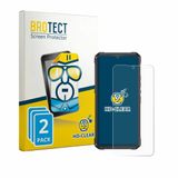 BROTECT - Screenprotector voor Cubot King Kong ES 3 - Folie Beschermfolie transparant 2 Stuks