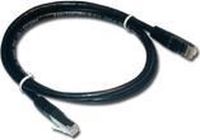 MCL Cordon RJ45 Categorie 6 Blinde kleuren secundair 20 meter, zwart