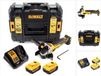 DeWalt DCG405M2 18V Li-Ion accu haakse slijper set (2x 4.0Ah accu) in TSTAK - 125mm - koolborstelloos
