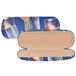 Concorde Brillenkoker/brillen opberghoes Holiday - 2x - hard kunststof - blauw