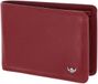 Golden Head Leren portemonnee Polo RFID Protect Minischeintasche 1194 Rot donkerrood