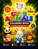 Cute Animals Coloring Book