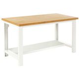 Bott Werkbank Cubio met vast legbord - Breedte 200 cm - Multiplex