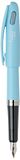 Pentel Tradio, pastel, 12 stuks, standaard vulpen, blauw