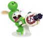 Mario + Rabbids Kingdom – Figurine de Yoshi, 8 cm, plastique