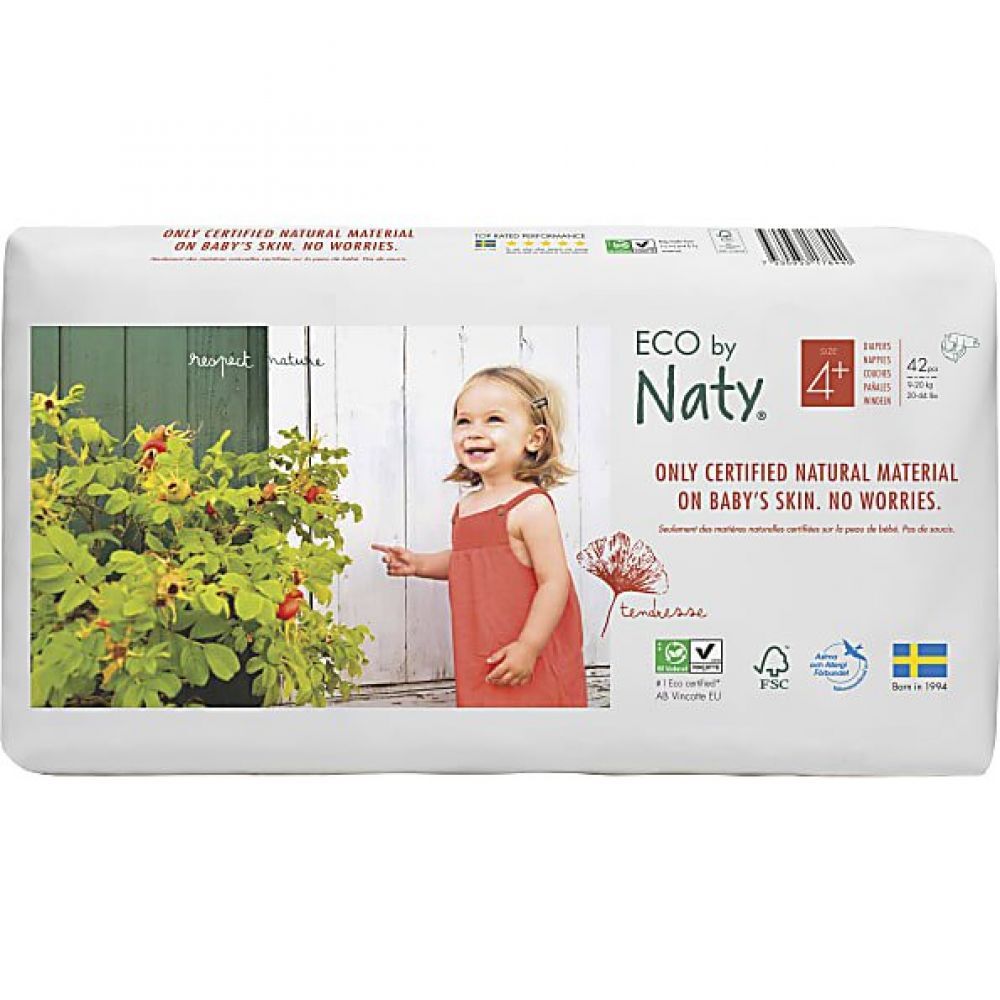 Naty Luiers Maat 4 Maxi Plus 9-20 kg Economy 42