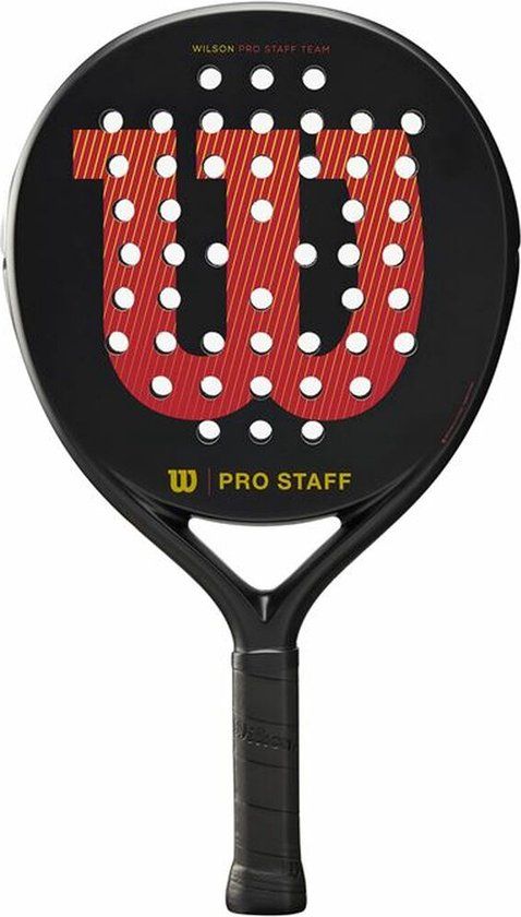 Wilson Pro Staff V2 Team Black And Red Padel Racket
