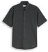 Tom Tailor - Regular fit overhemd met korte mouwen en ruitpatroon - Maat L - darkest olive check
