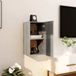 Maison Exclusive - Meuble TV mural, 2 pièces, Sonoma gris, 30,5 x 30 x 30 cm