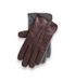 Polo Ralph Lauren Gants hybrides en cuir marron (L)