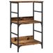 vidaXL Boekenkast 50x33x82 cm bois d'ingénierie couleur bois vieilli