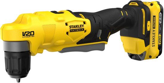 Stanley Powertools STANLEY SFMCD750D2K FATMAX Accu Haakse Boormachine 18V 2.0Ah - Inclusief Koffer