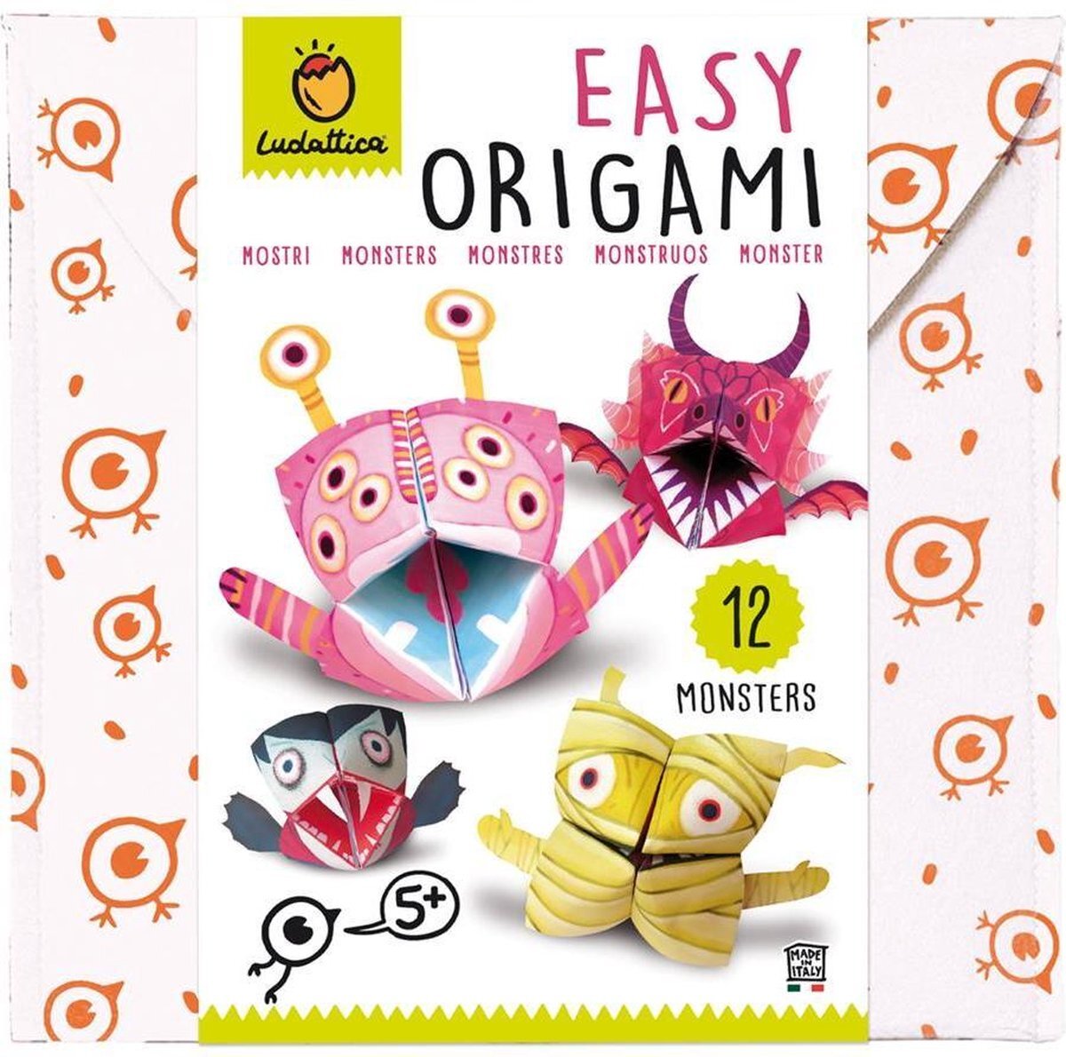 Ludattica Easy Origami Monster