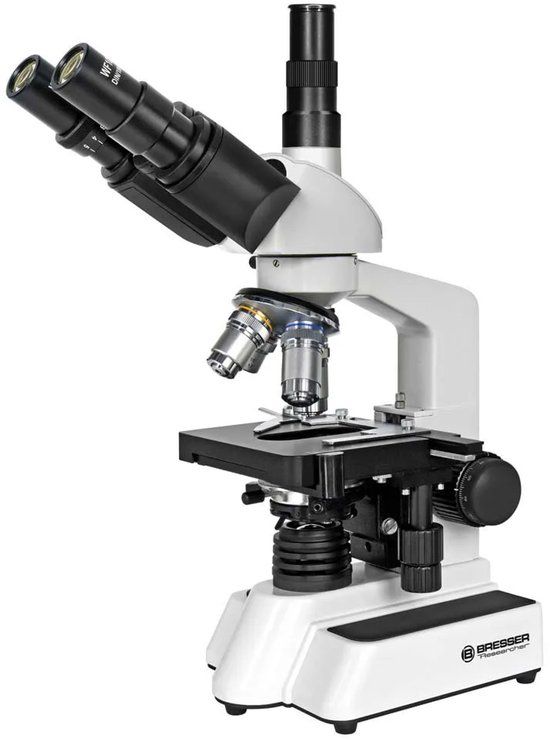 Bresser Microscoop Trino Researcher 40x-1000x - Wit/Zwart