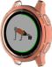 Strap-it Garmin Vivoactive 4s TPU case / hoesje - transparant oranje