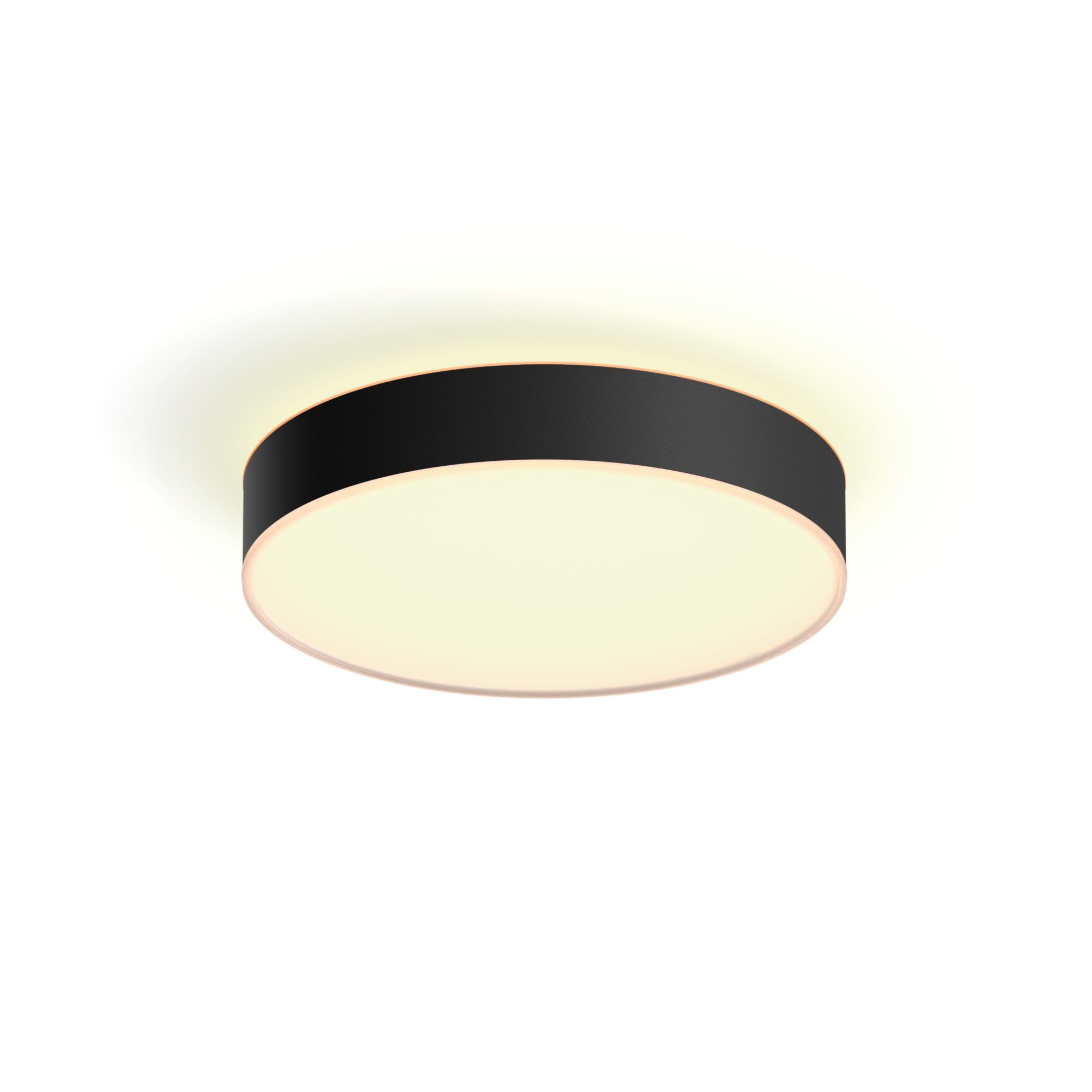 Philips Hue Enrave - Smart LED Ceiling Light - Black - White Ambiance - Bluetooth