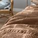Essix - Yogi - Effen plaid in katoen jacquard 130 x 170 cm