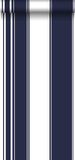 Esta Home behang strepen marine blauw - 136417 - 53 cm x 10,05 m