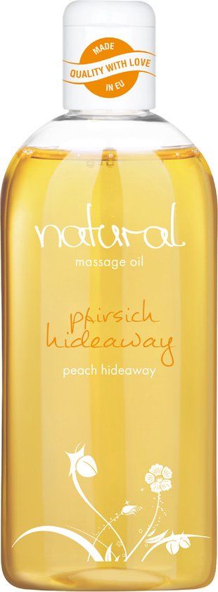 Natural Wellness massageolie, zoete perzikgeur, 250 ml