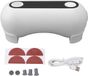 Zenzara Rinçage automatique de toilettes - Rinçage de toilettes sans contact - Kit de rinçage de toilettes sans contact à détection infrarouge - Rinçage intelligent à induction de 0,25 s - Convient pour la salle de bain, l'hôtel et l'usage domestique
