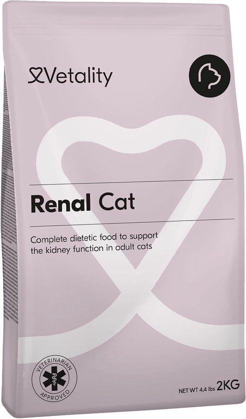 Vetality Kattenvoer Nierdieet - 4 kg