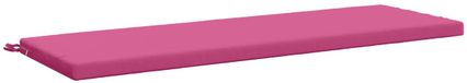 vidaXL - Bankkussen - SOEST - 100% Polyester - Roze - 140 x 50 x 5 cm