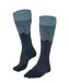 FALKE Heren Skisokken SK4 Advanced Trend M Kh wol functioneel materiaal warm dun 1 paar, Blauw Space Blue 6116, 44-45