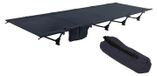 Merkloos Opvouwbaar campingbed van aluminium, geschikt voor outdooractiviteiten