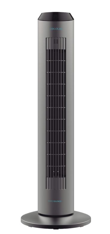 Cecotec EnergySilence 8190 Skyline Ionic Tower Fan - Black/Grey