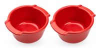 Peugeot Appolia Ramekin 200 ml Rouge Céramique Set van 2