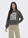 ONLY Meisjes Trui Onllinda Zwart Katoen/Polyester Maat M