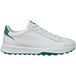 ecco Golf Chaussures de golf Street Vibe, Blanc/Vert Foncé