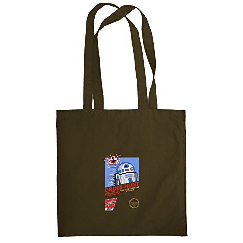 Texlab Unisex Adult VEND-157841 stoffen zak, bruin, 38 cm x 42 cm