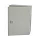 RS PRO Stalen wandbehuizing RAL 7032 IP66, HxBxD 500 mm x 400 mm x 250 mm