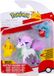 Jazwares Pokémon - Battle Figure Set (3PK: Gible, Pikachu #5 & Galarian Ponyta) W26