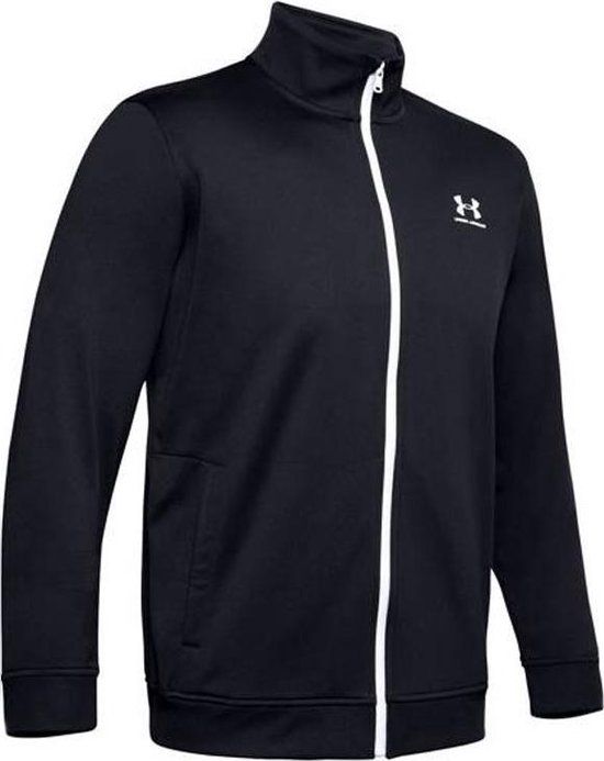 Under Armour Sportstyle Tricot Jacket - Heren - Zwart - Maat L