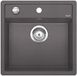 Blanco Dalago 5 spoelbak opbouw donkergrijs RVS 518848