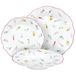 Tognana Millefiori tafelservies, 18-delig, voor 6 personen, porselein, wit