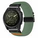 By Qubix - Nylon bandje met parachute sluiting - Groen - Geschikt voor Garmin Fenix 7s/6s/5s / Instinct 2s / Epix Pro Gen 2 (42mm)