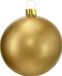 Christmas Decoration mega grote kerstbal - 65 cm - goud - opblaasbaar