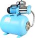 Merkloos Huiswaterpomp - Centrifugaalpomp Hydrofoor - Constante Waterdruk - Roestvrijstalen Constructie - 50L Drukvat 1300W - Blauw
