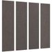 Smit Visual Panneaux muraux acoustiques en feutre PET, set de 4