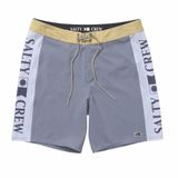Salty Crew Sidebar Boardshort Zwembroek Grijs W34 Man