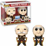 Funko The Muppets Waldorf & Statler vinylfiguren (Set van 2) Unisex Funko Pop! - Neutraal - Standard